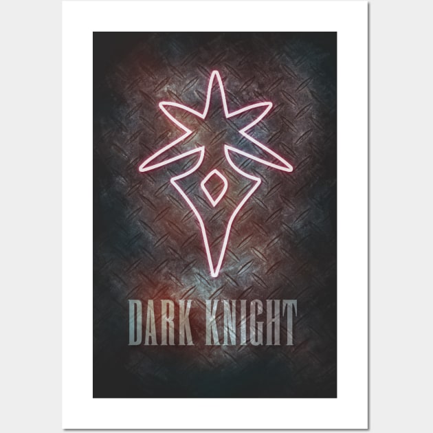Dark Knight Soul Crystal FFXIV Wall Art by AshnoAlice